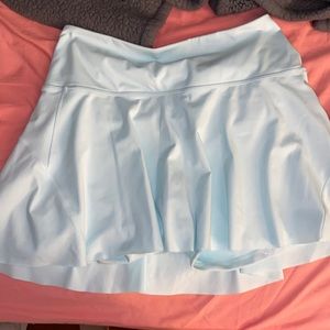 mint green athleta skirt